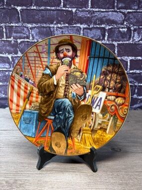 Vintage 1982 Emmett Kelly Collectors Plate